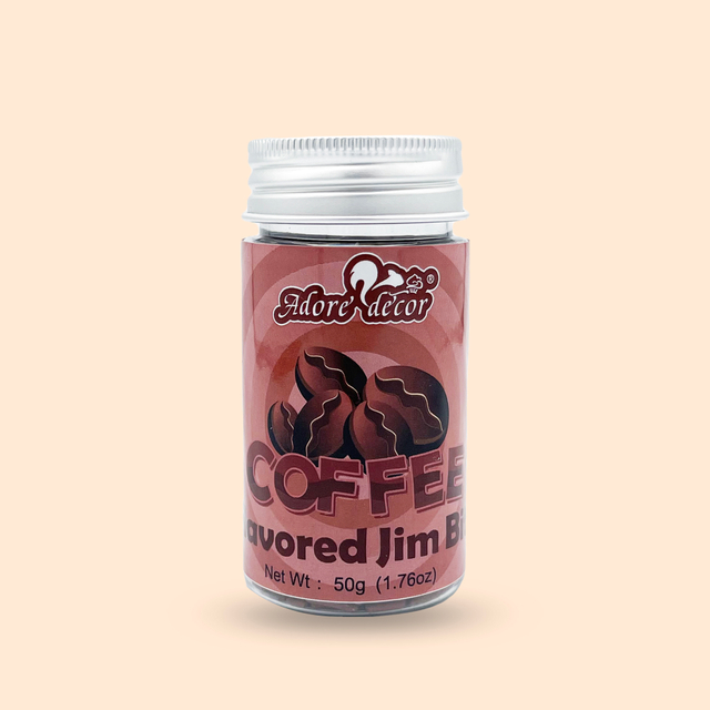 コーヒー風味のジミーズ スプリンクル 食用ケーキ デコレーション キャンディー