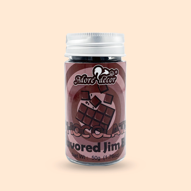 Jimmies con sabor a chocolate espolvorean dulces comestibles para decoraci&oacute;n de pasteles