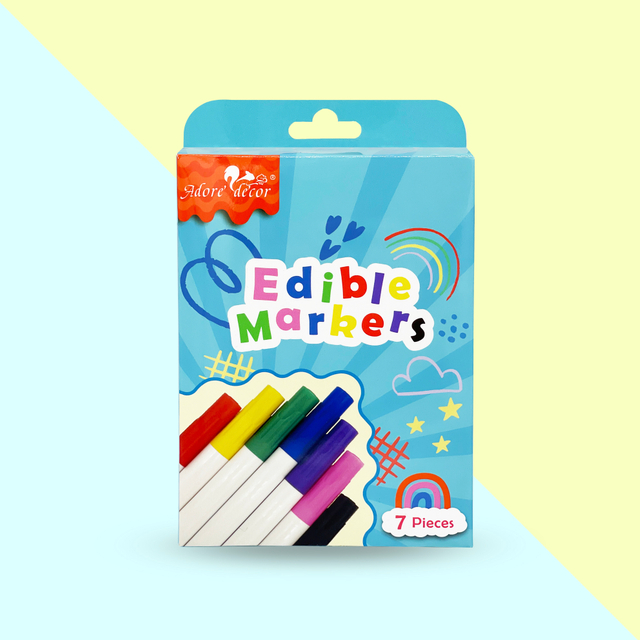 Dekorasyon ng Cake ng Edible Marker